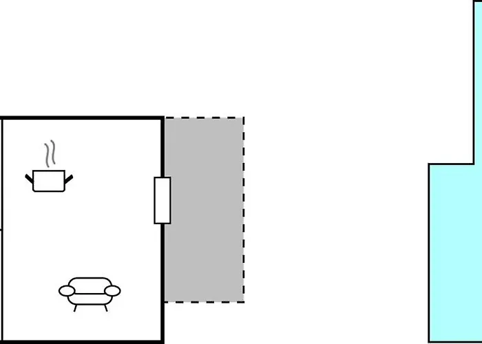 Дом отдыха 2 Bedroom Front In